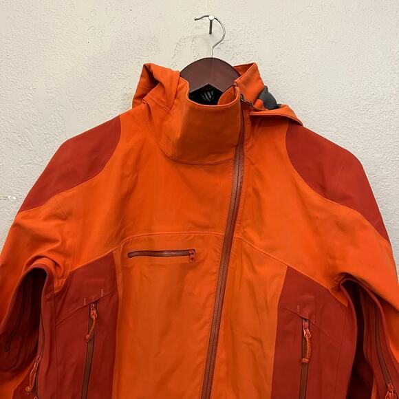 Arc’teryx Women’s M Ski Shell Jacket RECCO Avalanche Orange Hooded Snow - Picture 2 of 16
